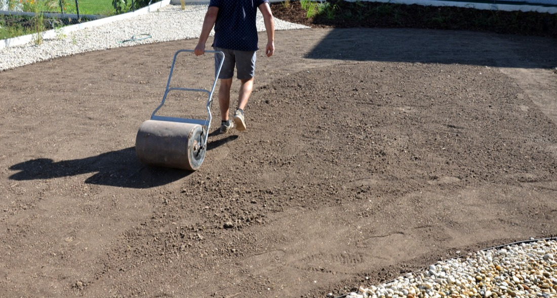 Le rouleau &agrave; gazon, la bonne solution