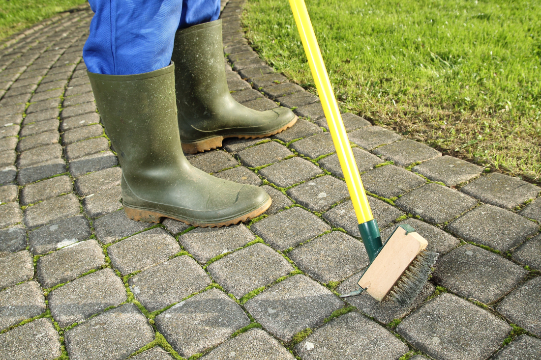 nettoyage all&eacute;e de jardin