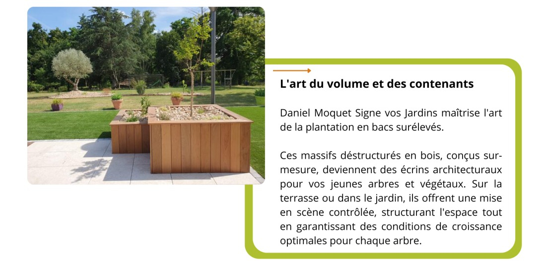 Bacs de plantation