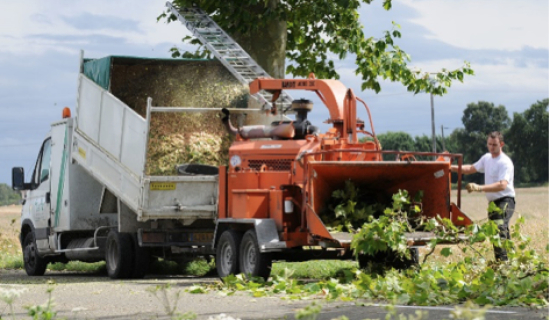 broyage des d&eacute;chets verts