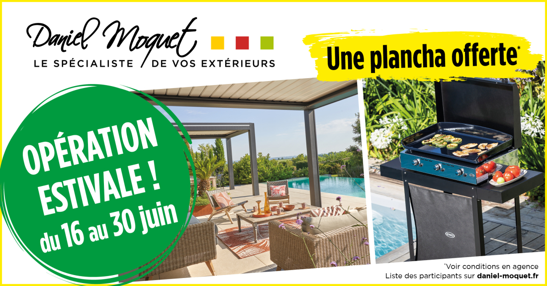 Concrétisez votre projet et recevez une plancha