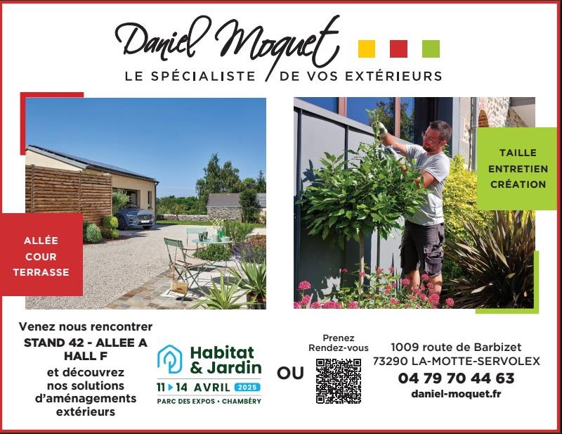 L'entreprise Goudinoux vous donne rendez vous au salon de l'habitat et jardin de Chambéry !