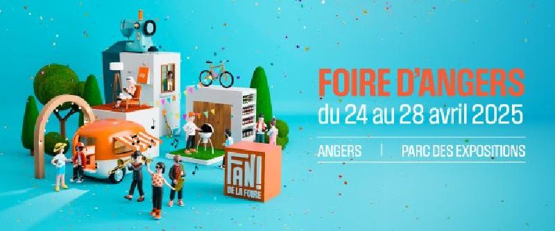 Retrouvez l'entreprise FAB à la Foire d’Angers du 24 au 28 avril 2025 !
