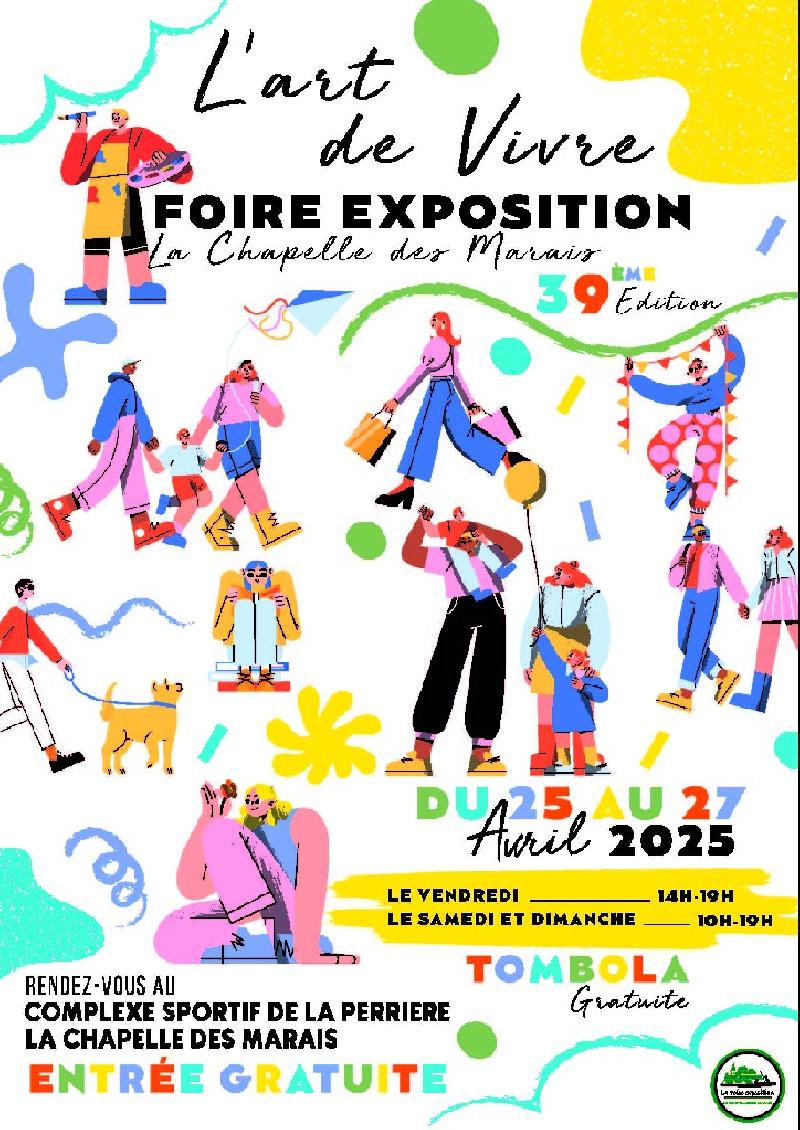 Rendez-vous à la Foire Exposition de La Chapelle des Marais