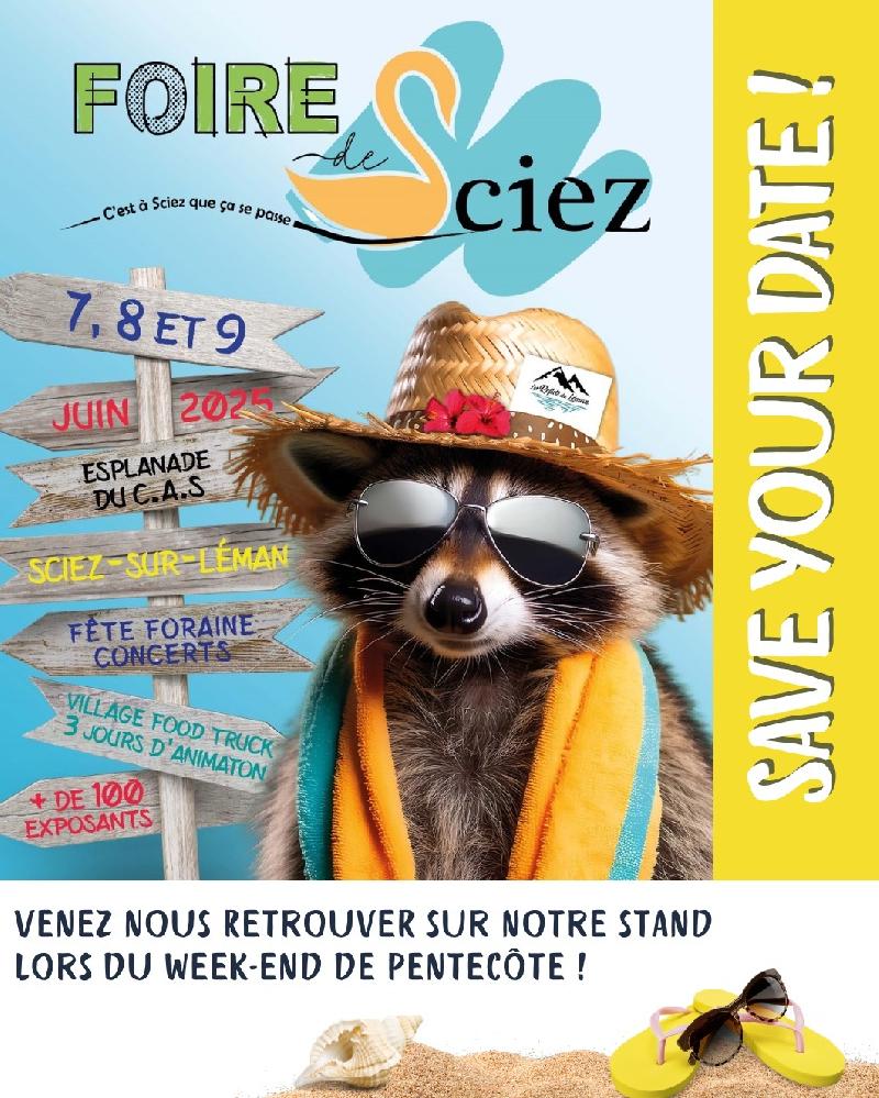 Venez nous rencontrer à la Foire de Sciez !