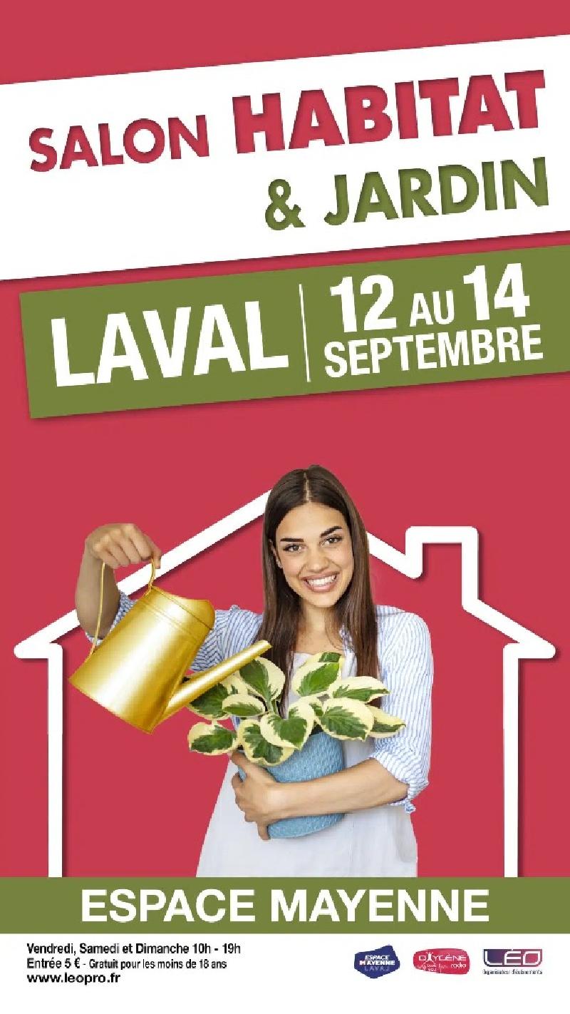 Retrouvez nous au salon de l'habitat et du jardin à l'Espace Mayenne signe vos jardins