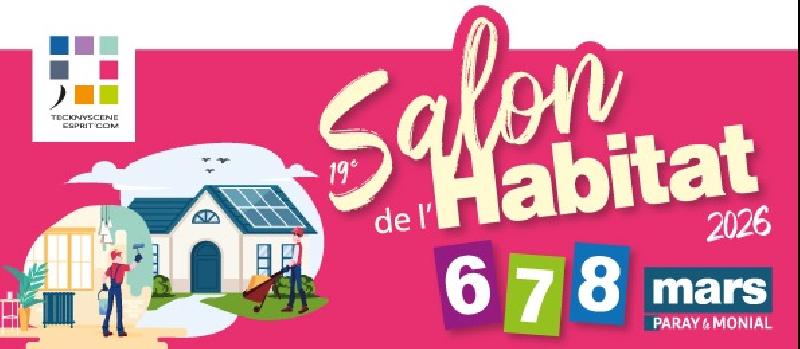Rendez-vous au salon de l'Habitat de Paray-le-Monial !