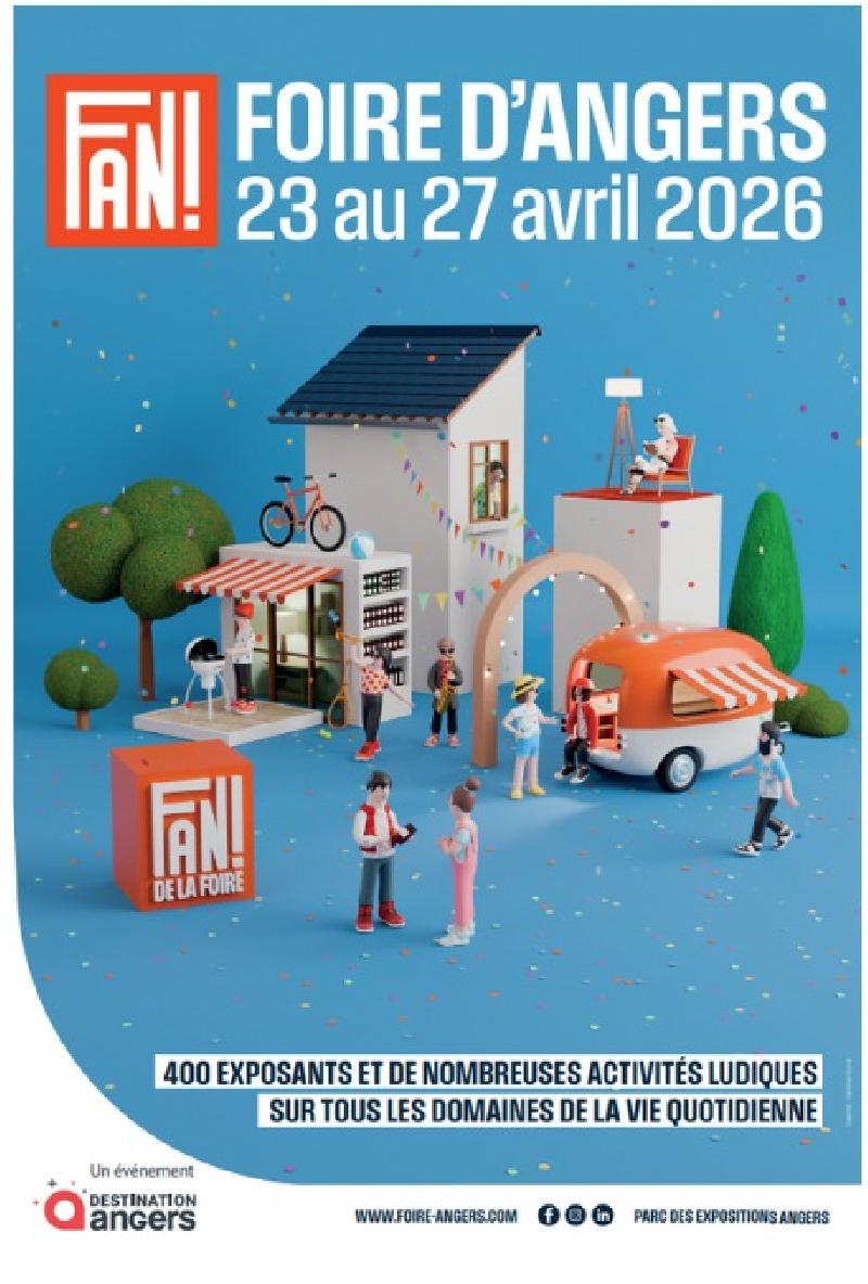 Rendez-vous à la Foire d'Angers !