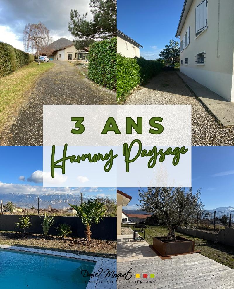L'entreprise fête ses 3 ans : merci pour votre confiance ! signe vos jardins