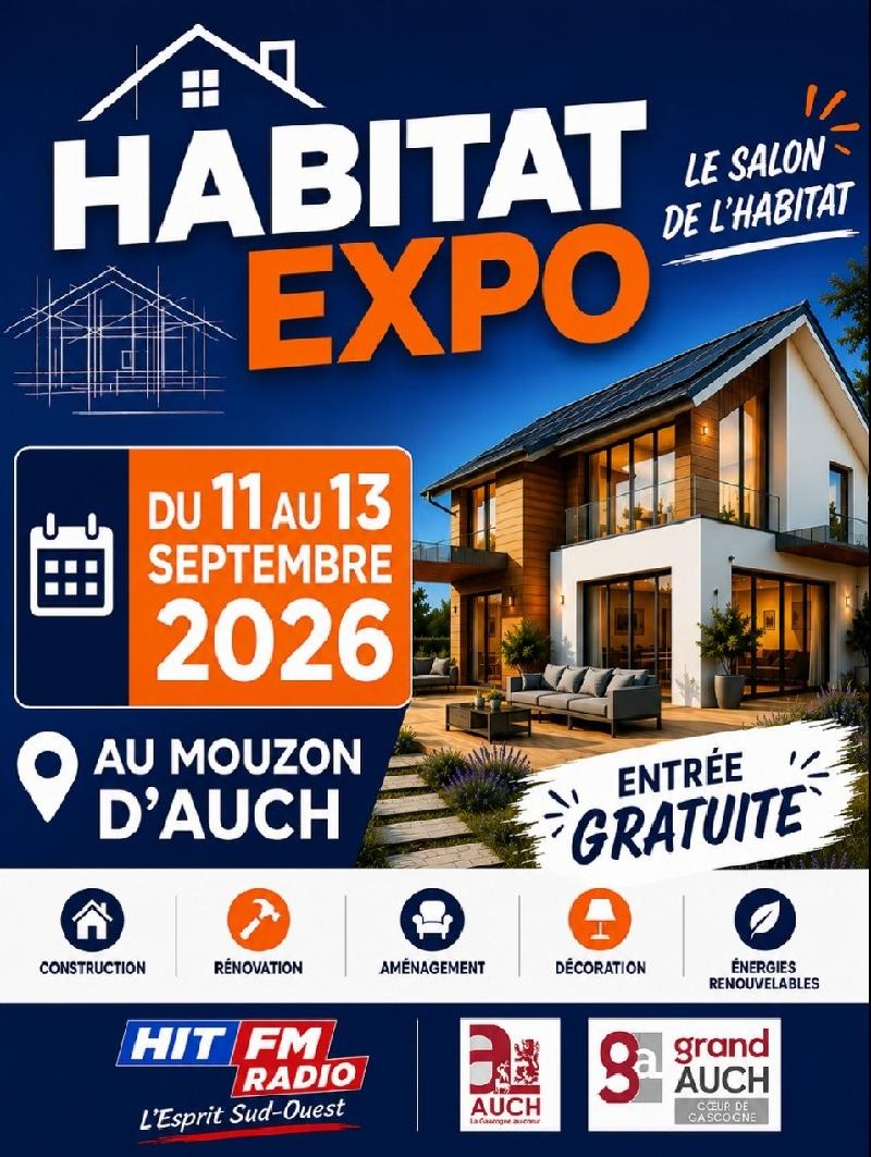 Retrouvez Daniel Moquet signe vos jardins Preignan au Salon Habitat Expo d’Auch signe vos jardins