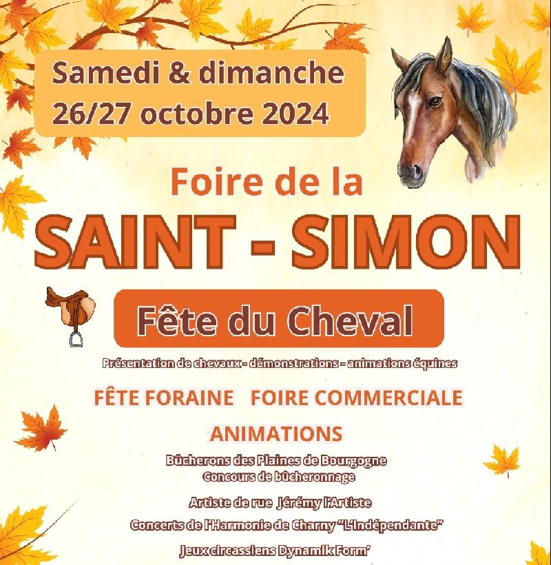 Venez nous rencontrer à la Foire de la Saint-Simon à Verdun-sur-le-Doubs !