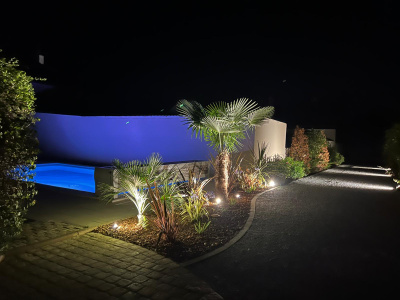 Mise en lumière extérieure