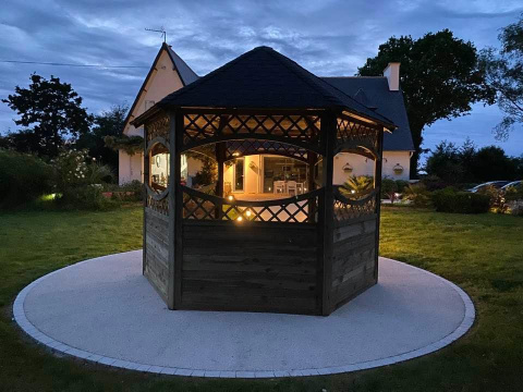 Mise en lumière extérieure