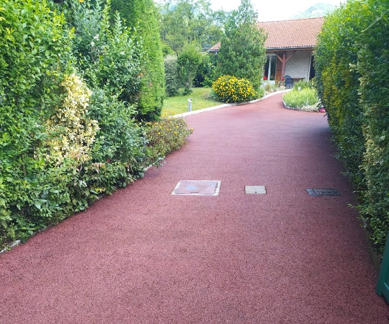 Nettoyage d'une allée