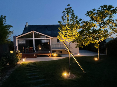 Mise en lumière extérieure